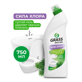 Grass «Dos Gel» дезинфицирующий чистящий гель, 0,75л Grass «Dos Gel» дезинфицирующий чистящий гель, 0,75л
